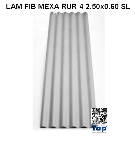 Imagen de LAM FIB MEXA RUR 4 2.50x0.60 SL