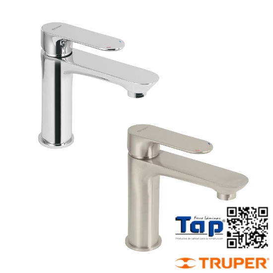 Imagen de MONOMANDO SATIN CUELLO CORTO P LAVABO FOSET