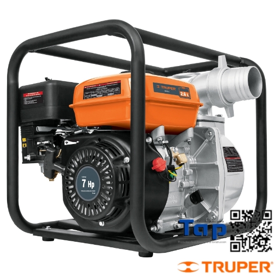 Imagen de MOTOBOMBA AUTOCEBANTE 075 3"X075 3" A GASOL 7 HP TRUPER