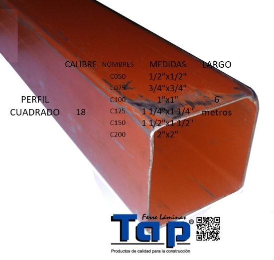 Imagen de PERFIL CUADRADO