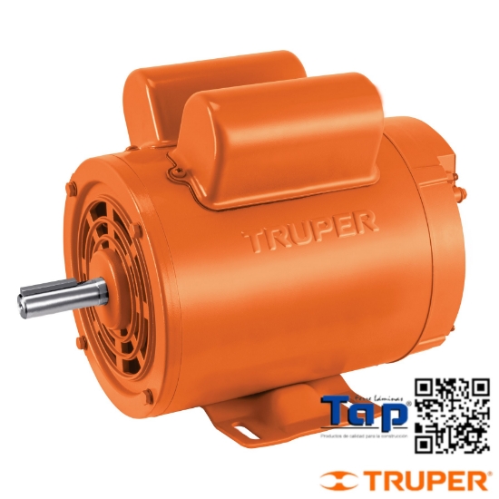 Imagen de MOTOR MONOFASICO 100 1 HP BAJA TRUPER