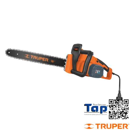 Imagen de MOTOSIERRA ELECTRICA 1600 W C BARRA 450 18" TRUPER
