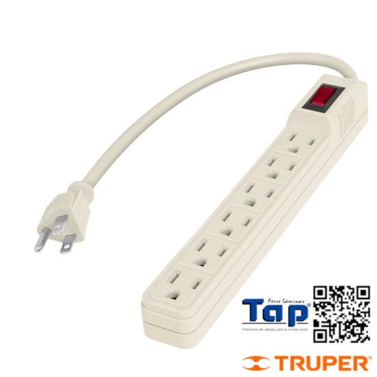 Imagen de MULTICONTACTO 16 AWG DOMESTICO 6 ENTRADAS VOLTECK