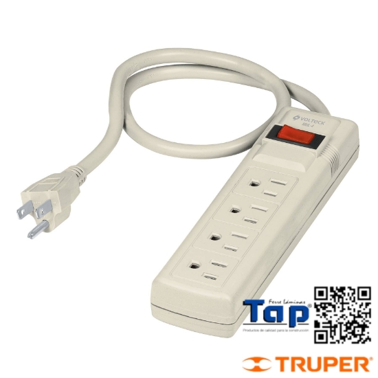 Imagen de MULTICONTACTO 16 AWG USO RUDO C 4 ENTRADAS VOLTECK