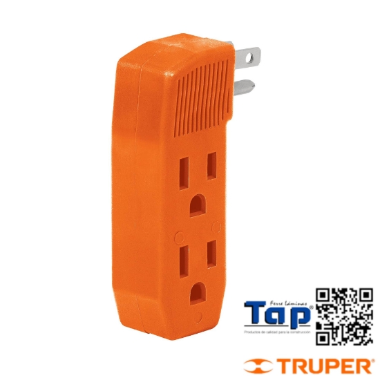 Imagen de MULTICONTACTO TRIPLE ATERRIZADO T "F" REF VOLTECK