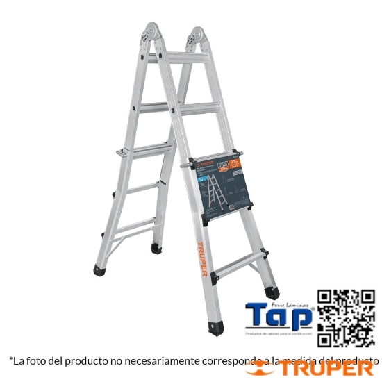 Imagen de MULTIESCALERA TELESCOPICA,4.5 M,CAPACIDAD CARGA 150 KG