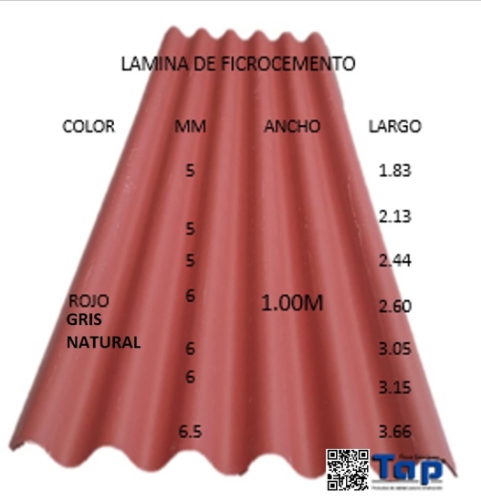 Imagen de LAMINA 1m ROJA