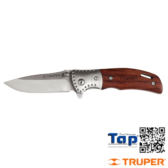 Imagen de NAVAJA ABATIBLE 087 3-1/2" MANGO MAD TRUPER
