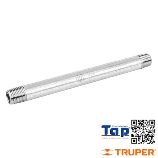 Imagen de NIPLE ACERO GALVANIZADO 013 1/2"X 200 8" FOSET