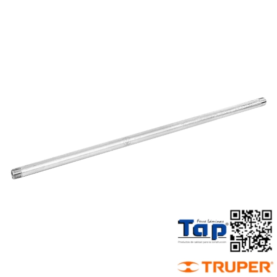 Imagen de NIPLE ACERO GALVANIZADO 013 1/2"X 750 30" FOSET
