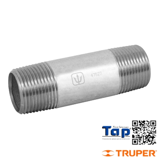 Imagen de NIPLE ACERO GALVANIZADO 019 3/4"X075 3" FOSET