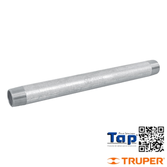 Imagen de NIPLE ACERO GALVANIZADO 019 3/4"X250 10" FOSET