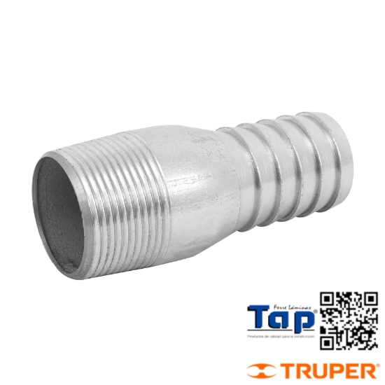 Imagen de NIPLE ACERO GALVANIZADO 031 1-1/4" T BOTELLA FOSET