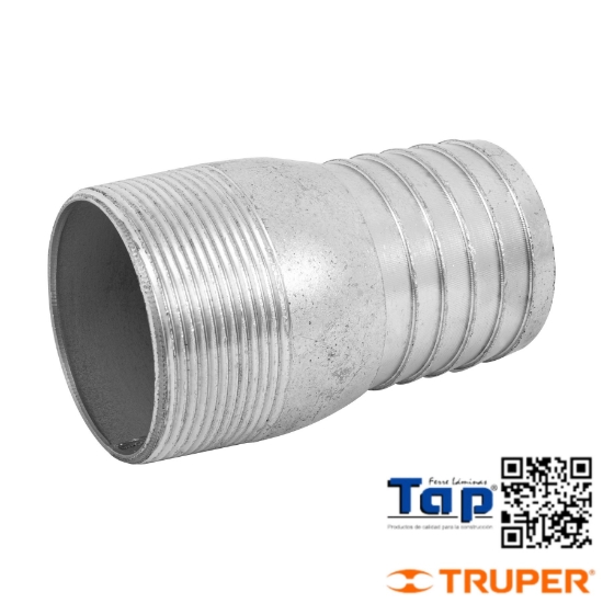 Imagen de NIPLE ACERO GALVANIZADO 050 2" T BOTELLA FOSET