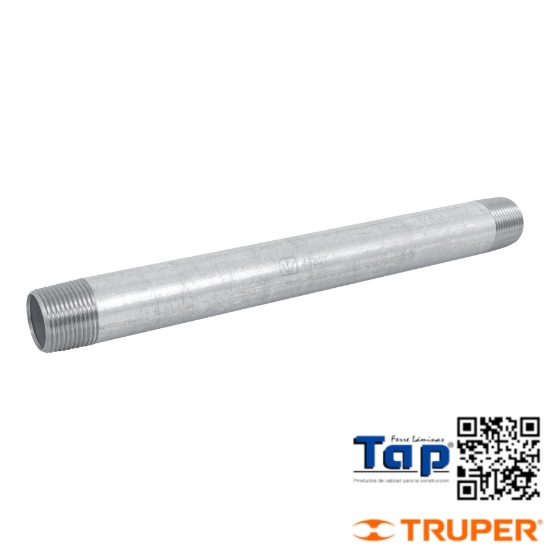Imagen de NIPLE ACERO GALVANIZADO 1X300 12" FOSET