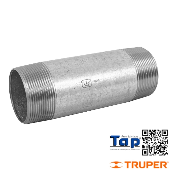 Imagen de NIPLE ACERO GALVANIZADO 2X200 8" FOSET
