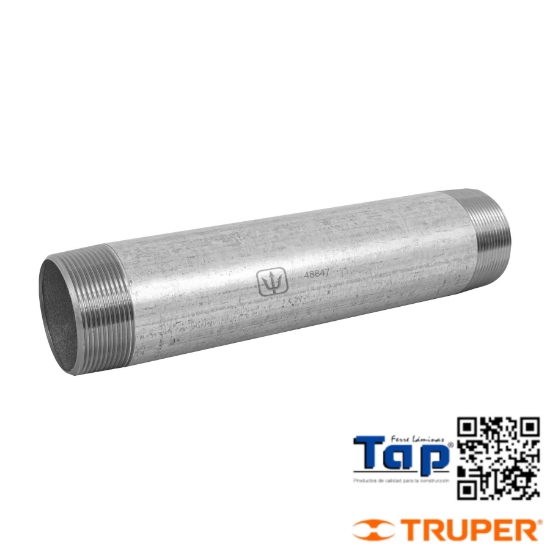 Imagen de NIPLE ACERO GALVANIZADO 2X300 12" FOSET