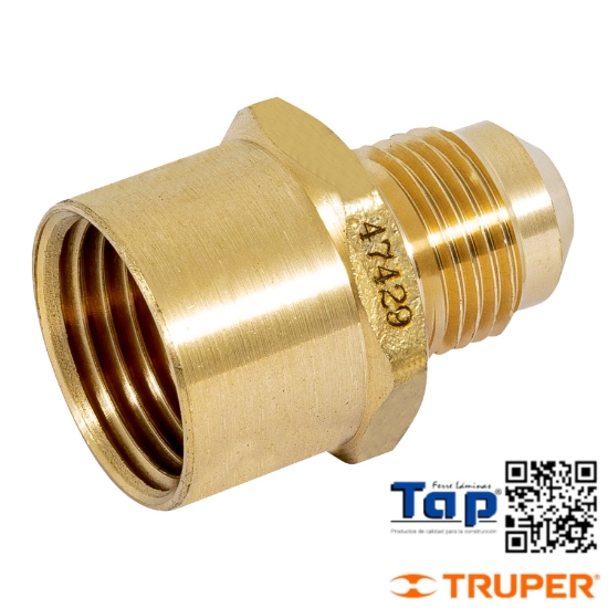Imagen de NIPLE CAMPANA LATON 009 3/8"X013 1/2" FOSET