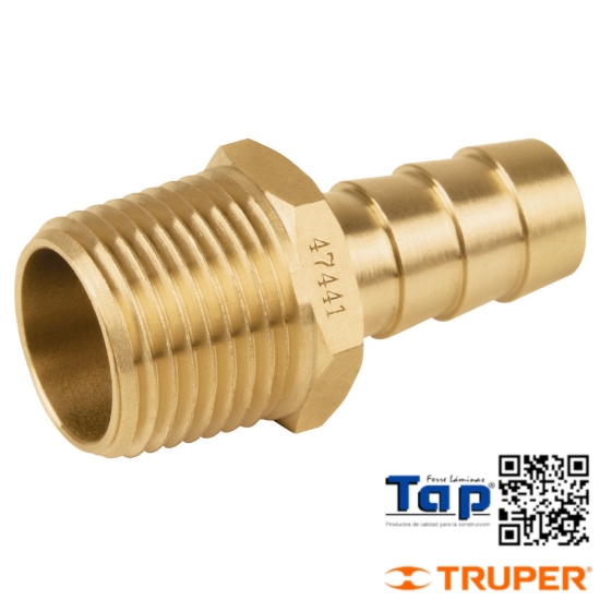 Imagen de NIPLE TERMINAL C ESPIGA 009 3/8"X009 3/8" FOSET