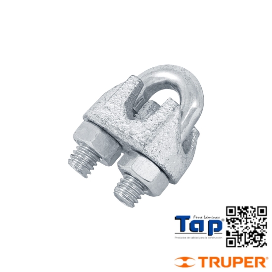 Imagen de NUDOS (PERROS) HIERRO P CABLE 008 5/16" BLISTER C 2