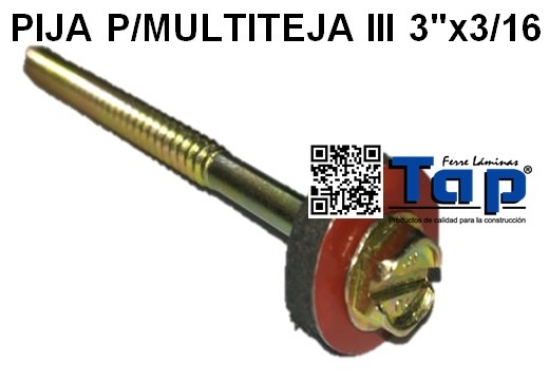 Imagen de PIJA P/MULTITEJA III SP 3"x3/16