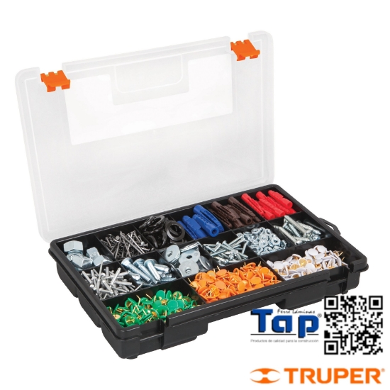 Imagen de ORGANIZADOR 275 11" C 15 COMPARTIMENTOS TRUPER