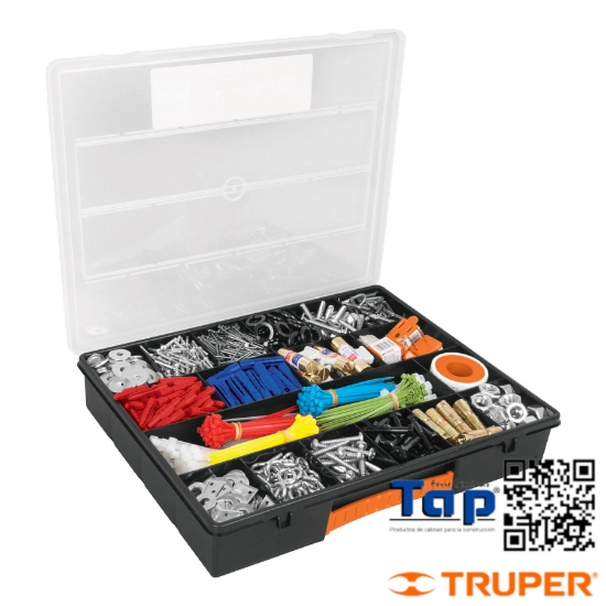 Imagen de ORGANIZADOR 350 14" C 18 COMPARTIMENTOS TRUPER