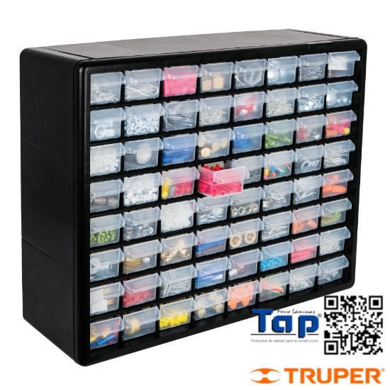 Imagen de ORGANIZADOR C 64 GAVETAS TRUPER