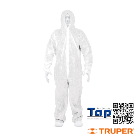 Imagen de OVEROL DESECHABLE TALLA  CH TRUPER