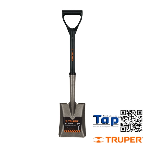 Imagen de PALA CAJUELERA CUADRADA PUÑO "D" C MANGO FIBRA VIDRIO