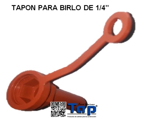 Imagen de TAPON PARA BIRLO DE 1/4"