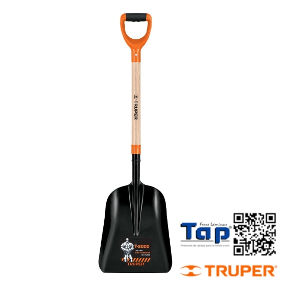 Imagen de PALA CARBONERA CHICA T-2000 PUÑO "Y" TRUPER