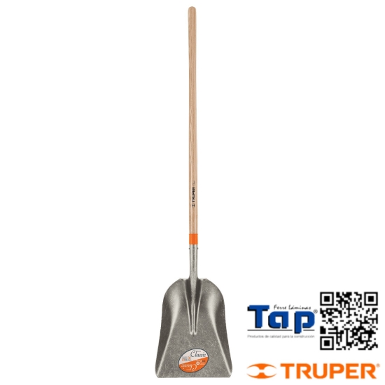 Imagen de PALA CARBONERA CLASSIC MANGO LARGO TRUPER