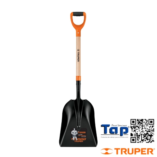 Imagen de PALA CARBONERA T-2000 PUÑO "Y" TRUPER