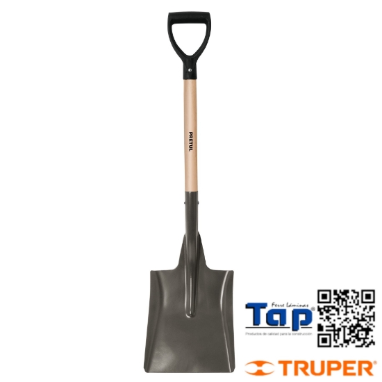 Imagen de PALA CUA PUÑO "Y" MANGO 700 28" PRETUL