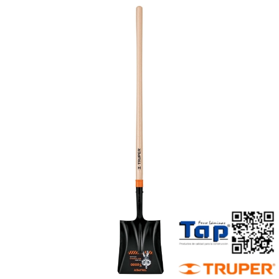 Imagen de PALA CUA T-2000 PUÑO OFFSET "Y" MANGO 900 36" TRUPER