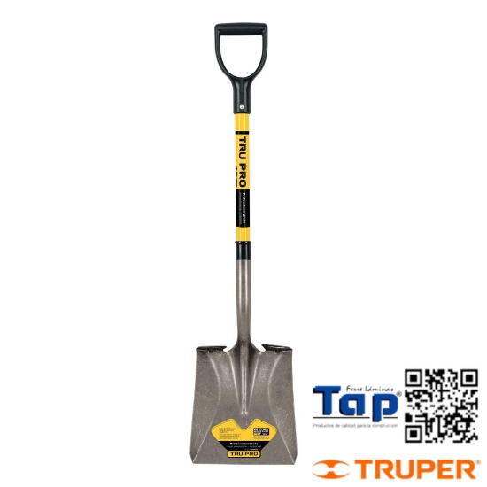 Imagen de PALA CUA TRU GLASS PUÑO "Y" MANGO FIBRA VIDRIO