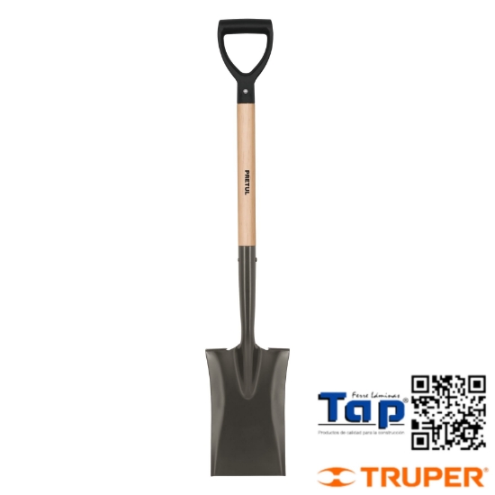 Imagen de PALA ESCARRAMAN MANGO MAD PUÑO "Y" PRETUL