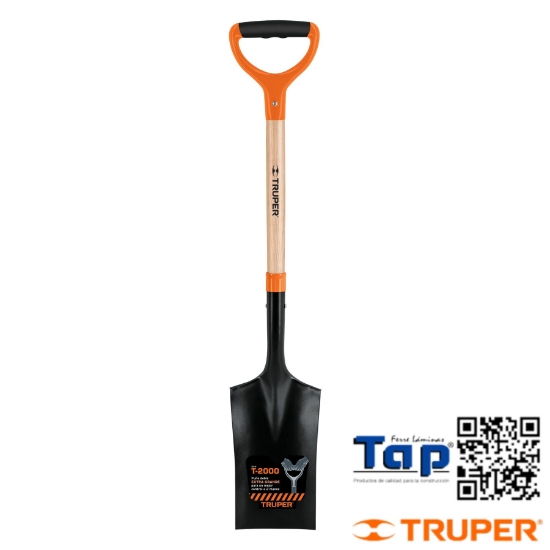 Imagen de PALA ESCARRAMAN T-2000 PUÑO DOBLE "Y" TRUPER