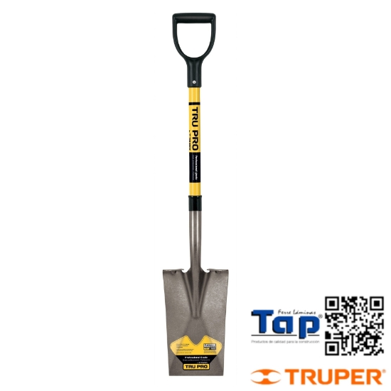 Imagen de PALA ESCARRAMAN TRU GLASS PUÑO "Y" MANGO FIBRA VIDRIO