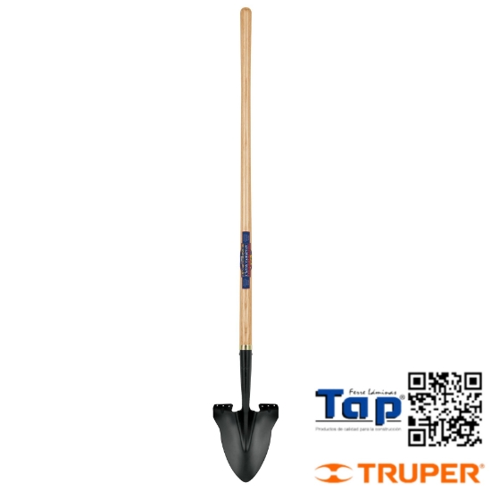 Imagen de PALA REDONDA CLASSIC GARDENER MANGO 45" TRUPER