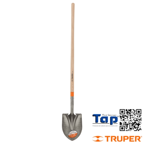 Imagen de PALA REDONDA CLASSIC MANGO LARGO TRUPER