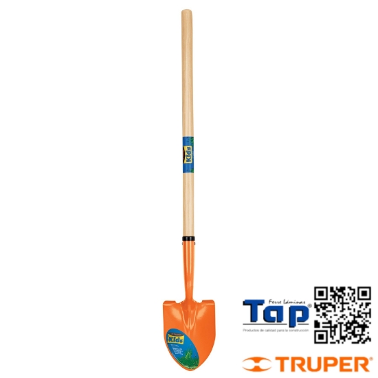 Imagen de PALA REDONDA P NIÑOS C MANGO 750 30" TRUPER