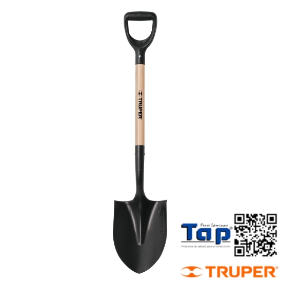 Imagen de PALA REDONDA T-1000 PUÑO "Y" TRUPER