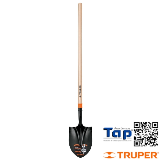 Imagen de PALA REDONDA T-2000 MANGO LARGO 45" TRUPER