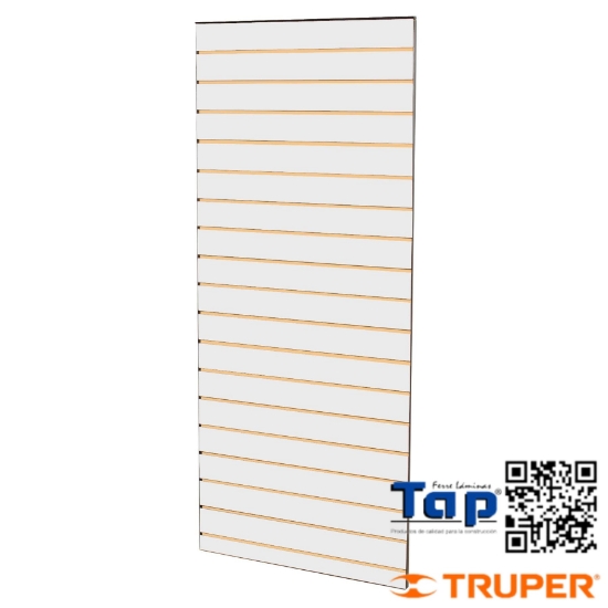 Imagen de PANEL RANURADO 60X140 CM TRUPER