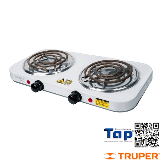Imagen de PARRILLA ELECTRICA 2 QUEMADORES RECT VOLTECK BASIC