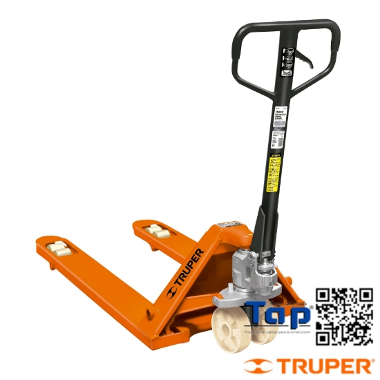 Imagen de PATIN TRASPALETA 3 TON C RUEDAS NYLON TRUPER