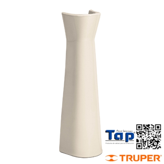 Imagen de PEDESTAL CERAMICO P LAVABO MARFIL FOSET