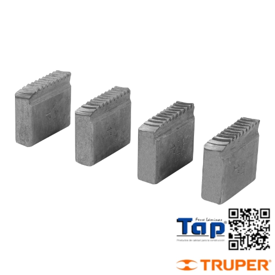 Imagen de PEINES 025 1" P TARRAJAS TA-850 Y TA-851 TRUPER JGO  4 PZAS